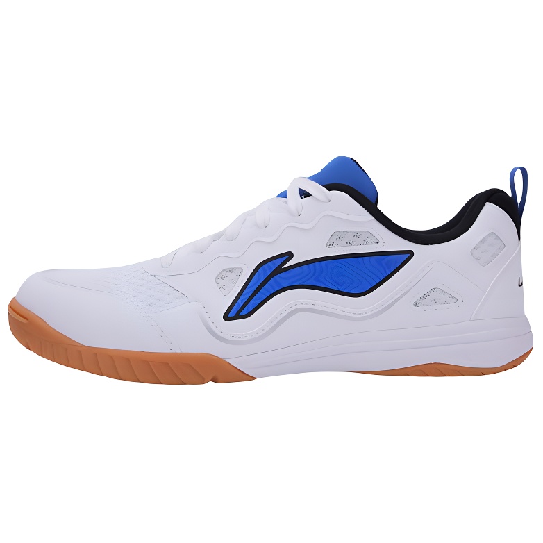 LiNing李宁   鹰眼3.0  ESS 舒适时尚  防滑耐磨透气  训练适用场景  低帮  乒乓球鞋 男女同款 白蓝色