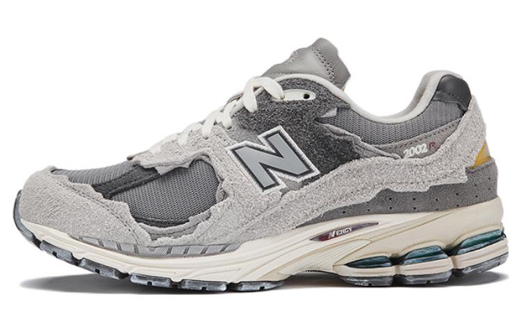 New Balance NB 2002R 复古百搭 麂皮 ABZORB 低帮 休闲跑步鞋 男女同款 云雨灰