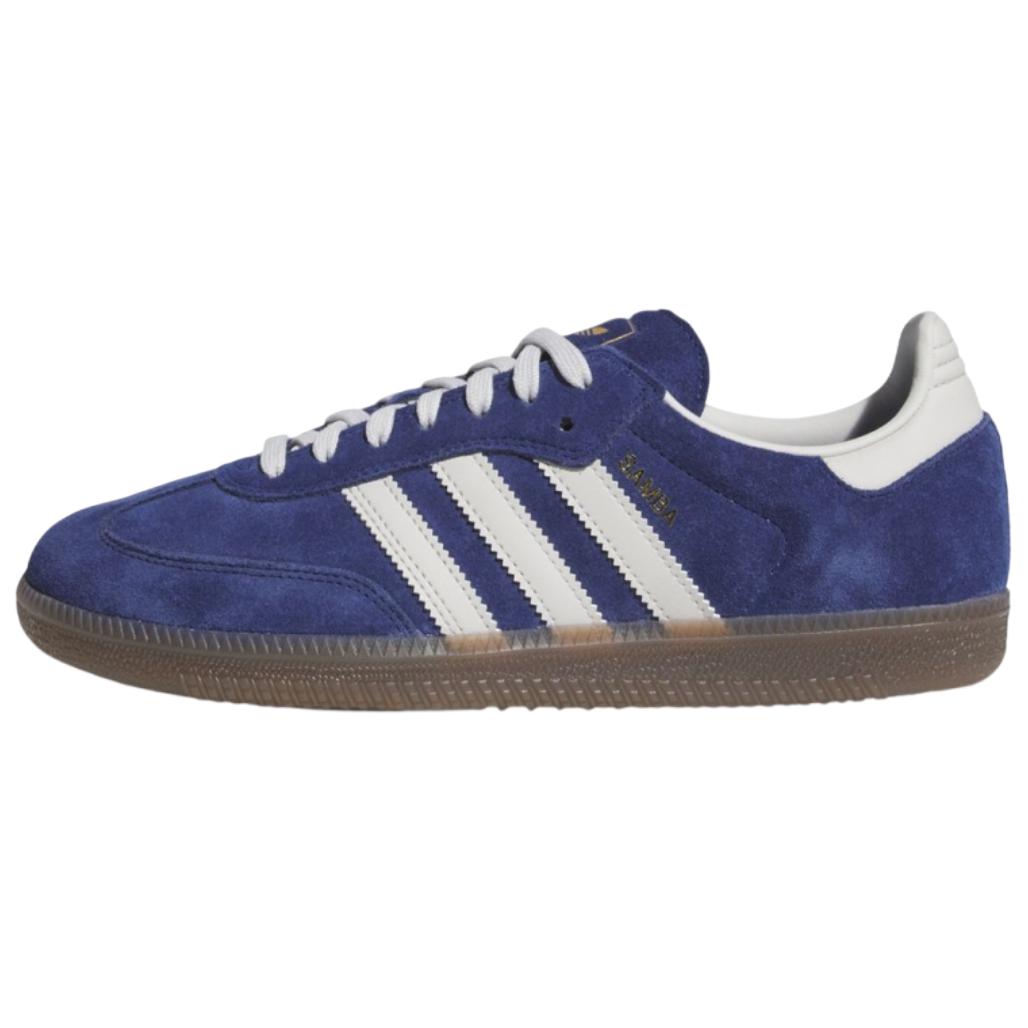 adidas originals Samba ADV 时尚舒适 低帮 板鞋 男女同款 蓝色