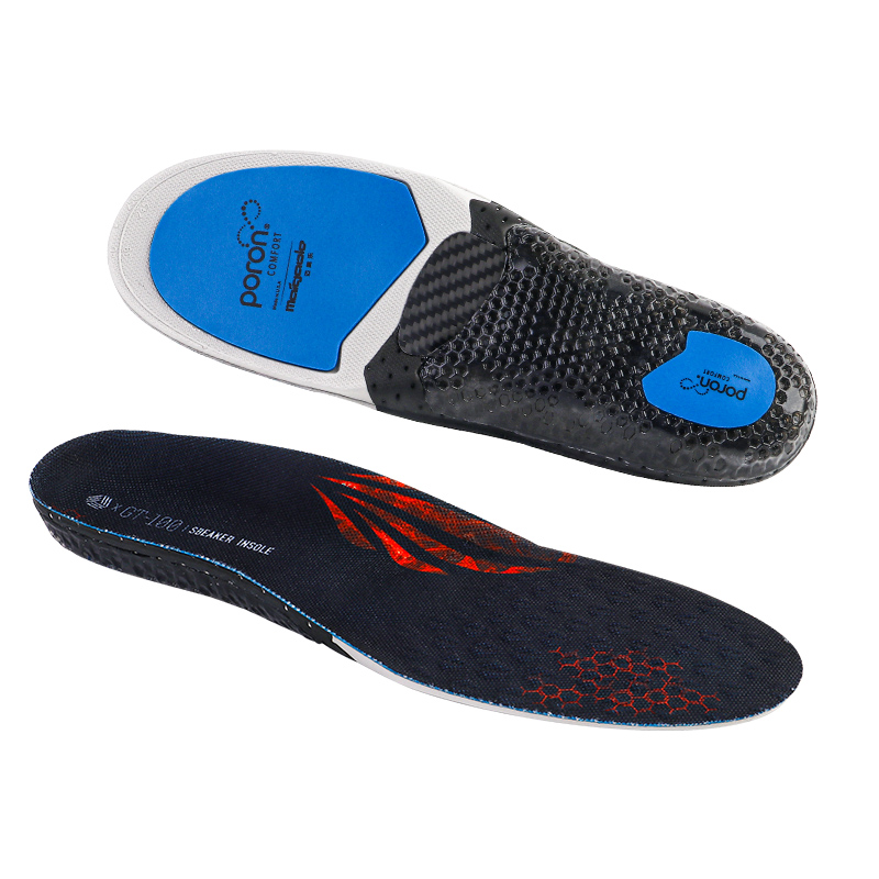 迈高乐 运动足弓支撑专业球员版篮球专用加厚减震高弹缓震碳板 PORON 鞋垫 男女同款情侣款