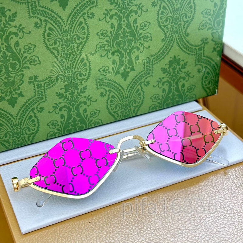 跨境出口高品墨镜女潮个性小方框倪妮小红书ins热推太阳眼镜 1604