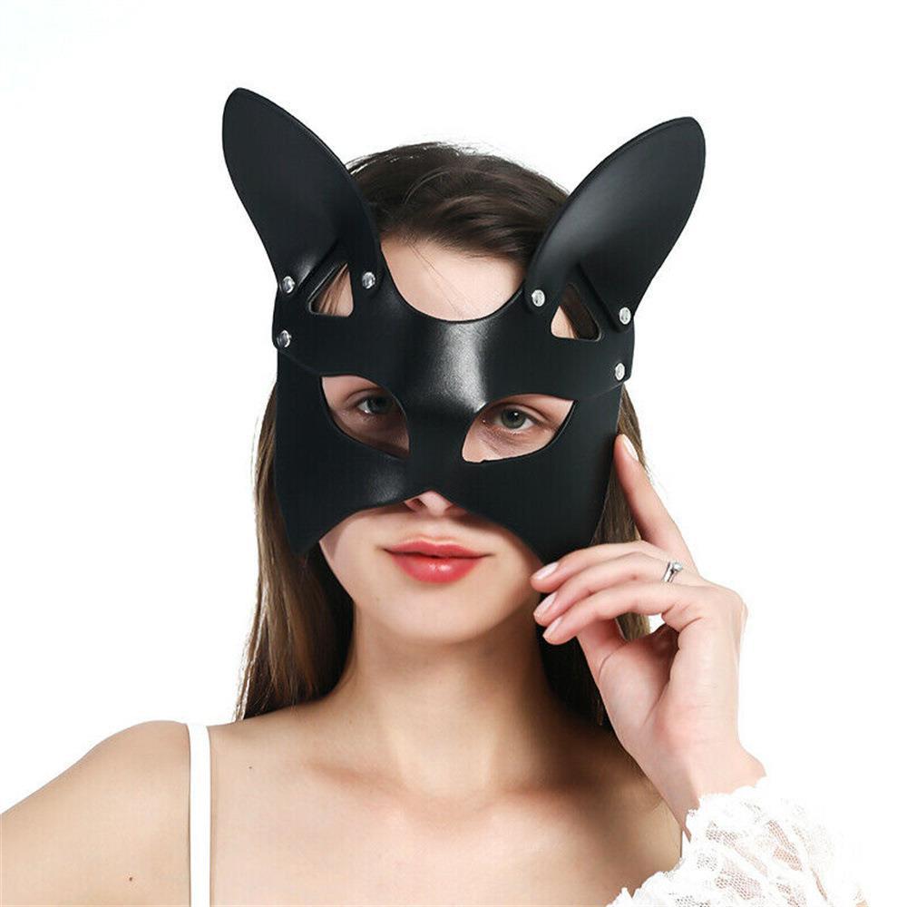 工厂批发情趣性用品皮革面具舞台角色扮演女性面具夫妻另类道具