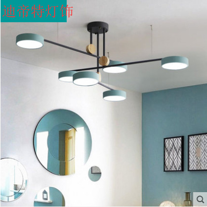 老厂北欧客厅灯现代创意个性餐厅旋转极简咖啡厅服装店灯清仓吊灯