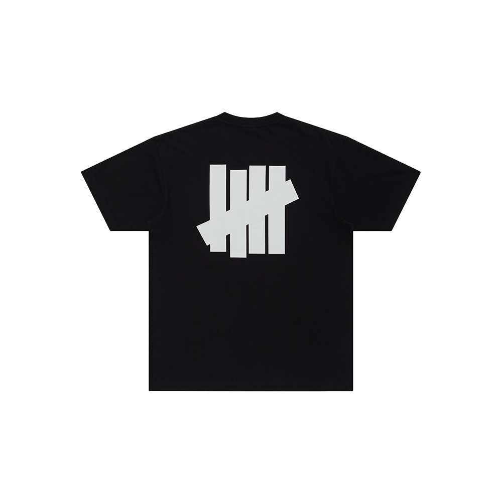 UNDEFEATED SS26 SS26 五条杠背后大Logo撞色短袖T恤 男女同款